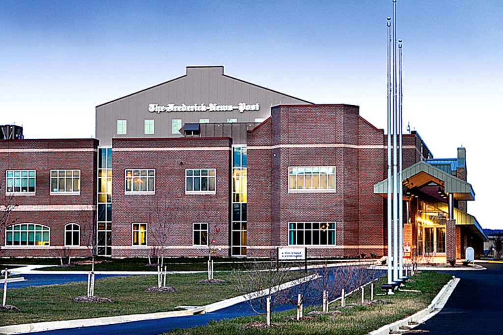 The Frederick News-Post First Amendment campus building