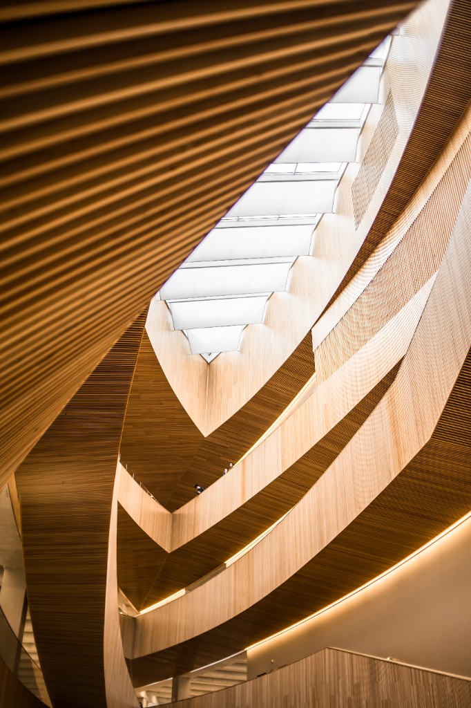 Architectural detail in a high-design development environment